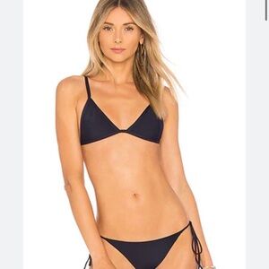 Revolve Tavik Jett Bikini Top in Evening Blue